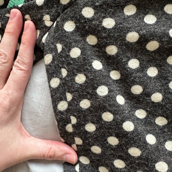 Anthropologie polka dot blazer size M - Picture 3 of 8